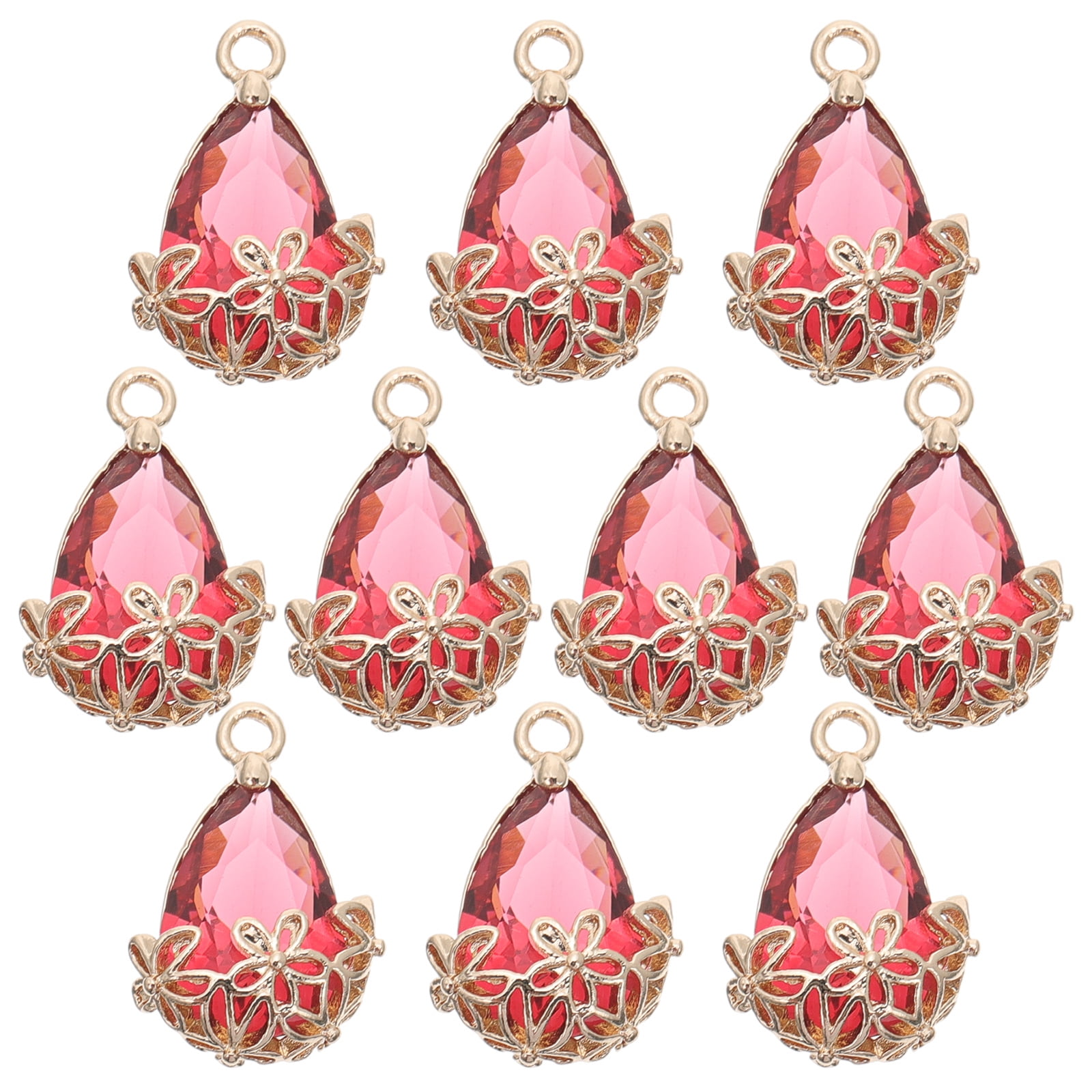 NUOLUX Charms Crystal Water Drop Jewelry Diy Pendant Pendant Pendants