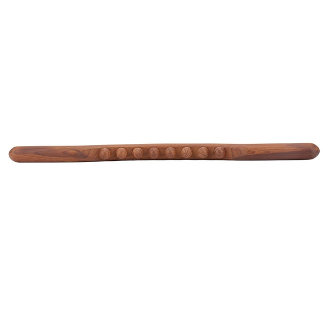HERRAMIENTA DE MASAJE GUA SHA, PALO DE RASPADO PARA RELAJAR LOS MÚSCULOS, PALO DE RASPADO DE MADERA PARA RELAJAR LOS MÚSCULOS DE 8 CUENTAS PARA HOMBRES Y MUJERES PARA EL CULO Y