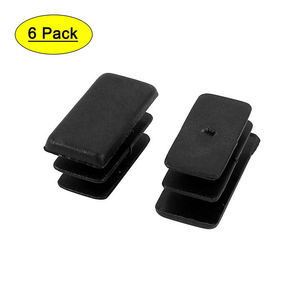 20mmx10mm Chair Leg Floor Protectors Table Foot Tips Cover Cap Tube