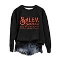 thumbnail image 2 of YVNAURA Women's 1692 They Missed one Salem Witch Trial Sweatshirt Halloween Graphic Pullover Crewneck Long Sleeve Funny Sarcastic Witch Tee for Fall Spooky Season 1 Pack, Black,L, 2 of 4