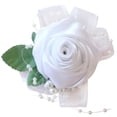 thumbnail image 4 of 2 Pulseras Elásticas Para Novia, Ramillete De Muñeca, Boda, Graduación, Mano, Zulema Ramillete de muñeca Flor de mano, 4 of 8