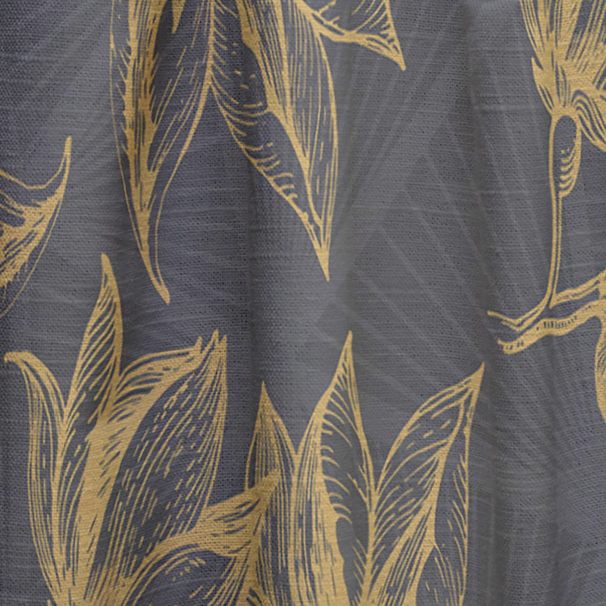 Designart 'Bituminous Bloom VII' Modern & Contemporary Curtain Panel
