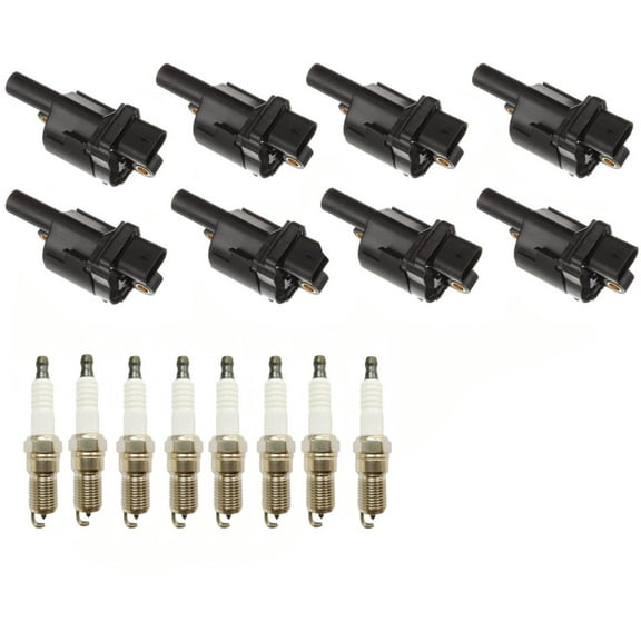 Tune Up Kit Ignition Coils & Spark Plugs For 2017-2021 Cadillac Escalade 6.2L