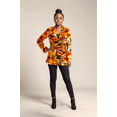 thumbnail image 3 of Bintarealwax African Women Blazer Suit Ankara Print Line Jacket Coat for Women Lady 2 Buttons Long Sleeve Blazer Office Lady Clothing WY10939, 3 of 5