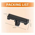 thumbnail image 3 of para Insta360GO3 GO 3S Adaptador de Accesorios de Liberación Rápida Cámara para Pulgar Placa de Liberación Rápida Placa de Expansión, 3 of 5
