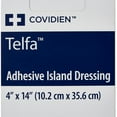 thumbnail image 5 of Telfa Adhesive Dressing, Sterile, Non-Woven, White, Rectangle, 4" x 14", 25 Count, 1 Pack, 5 of 6