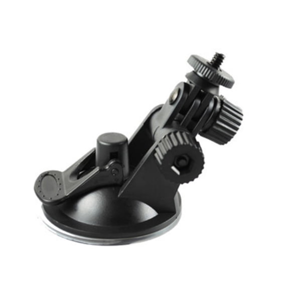 FONWILYO 1Pcs Black Dvr Dashboard Suction Cup Holder With Quick Release For Car Dash Camera