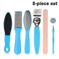 thumbnail image 1 of Juego de pedicura 8 en 1 para pies, juego de pedicura para pies, raspador para pies y removedor de callos, juego de eliminación de lados, el mejor cuidado de los pies Xemadio 2035725, 1 of 9