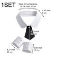 thumbnail image 7 of Hsqqdc Detachable Fake Collar Set, with Wrist Cuffs Classic Uniform Style Neck Tie Accessory Kit, 7 of 7