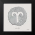 thumbnail image 2 of Zaman, Farida 20x20 Black Modern Framed Museum Art Print Titled - Mystic Zodiac I, 2 of 5