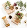 thumbnail image 5 of (Brown-Christmas Tree) 50 pcs Christmas Tree Tags Kraft Paper Hanging Ornament Gift Tags Parcel Tags Luggage Label, 5 of 5