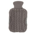 thumbnail image 1 of Hot Water Bottle, Portable Safe Rubber Hot Water Bag Hot Compress Injection 1500ml Reduce Pain  For Arthritis Light Blue,Gray, 1 of 8