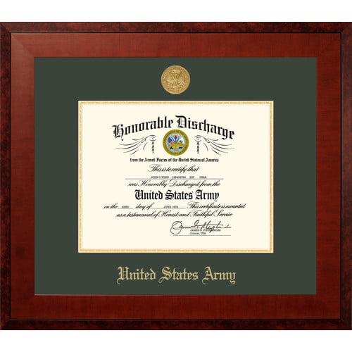 Patriot Frames Army Discharge Honor Picture Frame