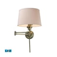 thumbnail image 2 of 11220/1-LED-Elk Home-Westbrook - 9.5W 1 LED Swingarm Wall Sconce in Transitional Style with Country/Cottage and Coastal inspirations - 14.5 Inches, 2 of 2