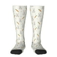 thumbnail image 2 of Picia Women Crew Soft Moisture-wicking Socks Retro Rabbit Pattern Design Cotton Socks, One Size fit All, 2 of 9