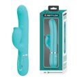 thumbnail image 1 of Pretty Love Gigi 3 in 1 Twinkled Tenderness Rabbit Vibrator, Aqua, 1 of 7