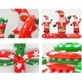 thumbnail image 3 of Christmas Ring Toss Toy Santa Xmas Tree Inflatable Toss Game Pool Ring Toss Game, 3 of 10