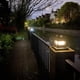 thumbnail image 4 of 2 Piezas Luz Solar Valla Puerta Pilar Cabeza LáMpara LED Villa Columna LáMpara para Casa Puerta Patio JardíN Pared, 4 of 9