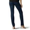 thumbnail image 3 of Women's Lee Sculpting Slim Pull-On Twill Pants Navy Houndstooth, 3 of 4