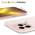 thumbnail image 4 of JETech Upgraded Slim (0.85 mm Thin) Case for iPhone 13 Pro Max 6.7-Inch, Camera Lens Cover Full Protection, Ultra Thin Lightweight Matte Hard PC, Support Wireless Charging (Pink), 4 of 7