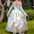 thumbnail image 5 of KAWELL Princess Costumes Little Girls Dress Up Fancy Halloween Christmas Party, 5 of 5