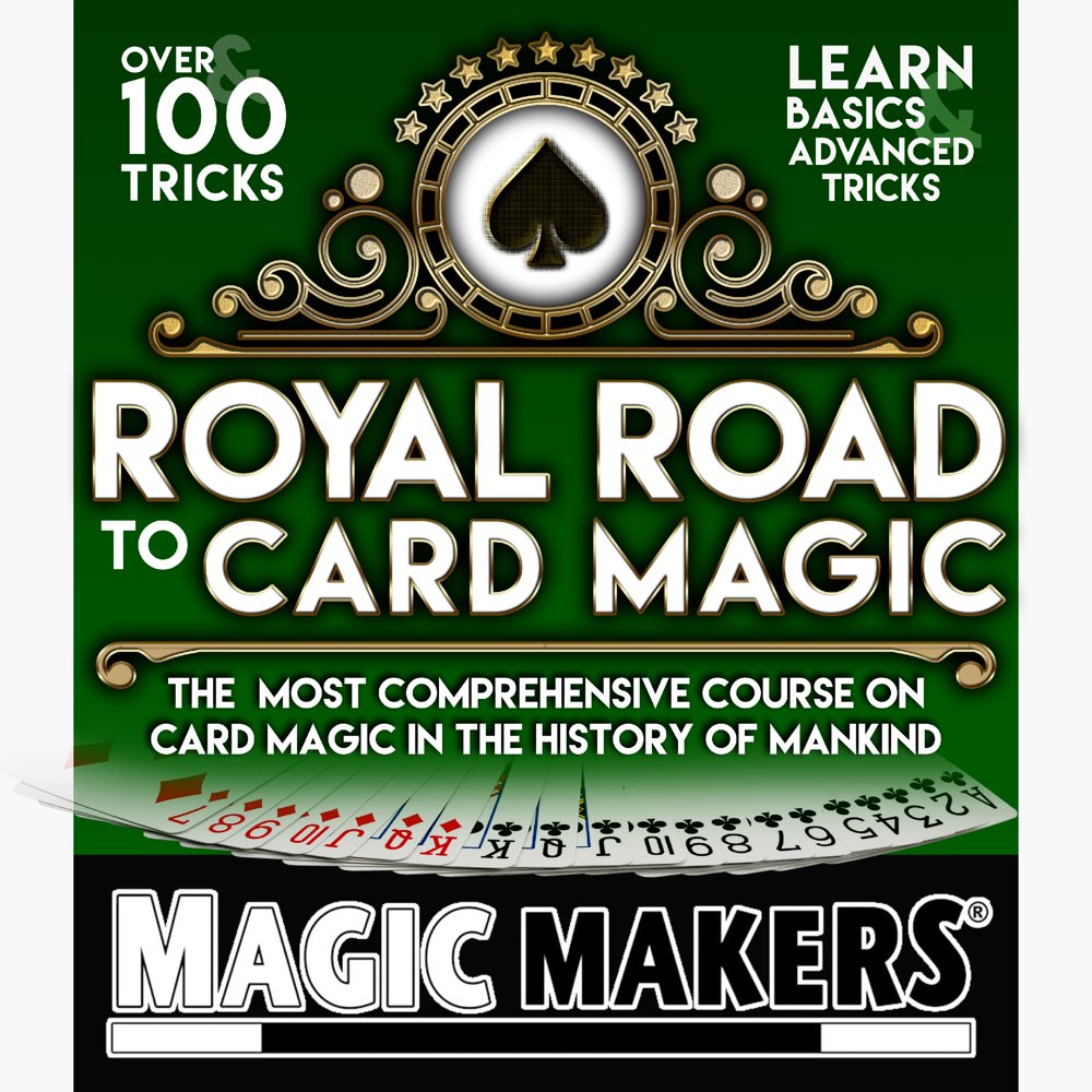 Magic Makers Royal Road to Card Magic Learn Card Magic Tricks Card Magic Training Walmart