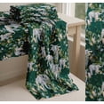 thumbnail image 6 of Soimoi Cotton Cambric Fabric Leaves,Floral & Elephant Animal Decor Fabric Printed Yard 56 Inch Wide, 6 of 7