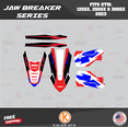 thumbnail image 2 of Kalair GFX Graphics Kit for KTM Motorcross 2-Stroke 125SX,250SX and 300SX (2023) Jawbreaker Series, 2 of 5
