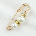 thumbnail image 6 of Naierhg Safety Brooch Fine Workmanship Prevent Exposure Attractive Faux Pearl Women Safety Pin for Jewelry Craft, 6 of 8