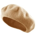 thumbnail image 3 of TZ Promise Women's Beret Hat French Style Artist Cap Solid Color TZ Promise Wool Casual Classic, 3 of 4