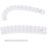 Clover Curve Ruler 3/Pkg- - Walmart.com
