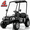 C-Black, variant on YorRover 4 Seater Kids' Golf Cart, 24V Electric Ride-On, 4×75W Motors, Parental Remote Control, 4WD Spring Suspension, Detachable Awning, Bluetooth & LED Lights, for Kids Ages 3 and up, Pink.