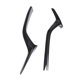 thumbnail image 4 of Embellecedor de parrilla delantera de 2 uds, reemplazo de moldura de parrilla de parachoques de plástico ABS negro brillante para Mazda CX‑5 CX‑8 2017-2019, 4 of 6
