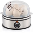 thumbnail image 1 of Cocedor de Huevos Elite Gourmet EGC855SS para 7 Huevos Acero Inoxidable, 1 of 8