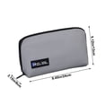 thumbnail image 3 of Rbaofujie Sac de Rangement Numérique à Membrane Câble de Données Écouteurs Portable Banque d'Alimentation Multi-Compartiments, 3 of 6
