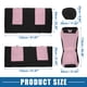 thumbnail image 4 of Kit universal de 9 fundas para asientos de coche Unique Bargains lavables patrón de mariposa color rosa, 4 of 7