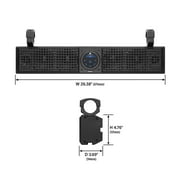 Planet Audio PSX26 ATV UTV Weatherproof Bluetooth Sound Bar System Car Speakers