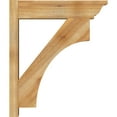 thumbnail image 3 of Ekena Millwork 6"W x 22"D x 26"H Westlake Rough Sawn Traditional Outlooker, Western Red Cedar, 3 of 4