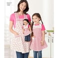 thumbnail image 6 of Simplicity 1936 Child's, Women's, and 18'' Doll's Apron Sewing Patterns, Sizes S-L, 6 of 6