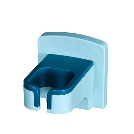 

Plastic Slat Wall Hook Shower Hiar Dryer Holder Self Support Wall Bracket Wall Mop Holder Hook Bathroom Kitchen Punch-Free
