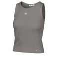 thumbnail image 2 of Women's '47 Gray Los Angeles Lakers Cropped Skyhook Baby Rib Tank, 2 of 3