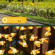 thumbnail image 3 of Luces solares al aire libre, luces solares oscilantes para jardín Luces solares de color cambiante a prueba de agua, 3 of 5