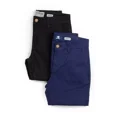 thumbnail image 1 of 2 Pack Pantalones Estilo Chino De Gabardina Hombre Holstone, 1 of 8