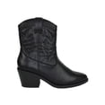 thumbnail image 2 of Picotee Black Soda Women Cowgirl Cowboy Western Stitched Ankle Boots Pointy Toe 9, 2 of 4