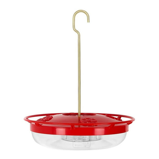 Billuyoard Alimentador de pájaros colibrí Alimentador de agua para exteriores Alimentador de pájaros colgante para el hogar del jardín Jardín y Patio Rojo Billuyoard HA025317-01