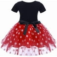 thumbnail image 2 of KAWELL Mini Costume for Girls with Mouse Ear Headband, Polka Dot Dress, Child/Toddler, 2-3Y, 2 of 6