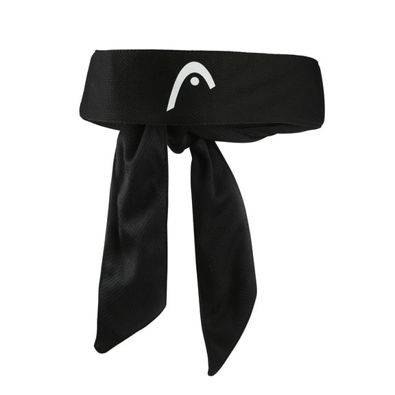 HEAD Bandana, Black, Ideal for Racquet Sports, One Size Fits All