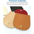 thumbnail image 4 of AVEKI Shoulder Bag Flap Cover Replacement, Microfiber Leather Recut Round Holes DIY Versatile Soft Touch Shoulder Bag Flap Cover Magnetic Snap for Shoulder Bag (Microfiber Synthetic B0514, 4 of 7