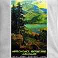 thumbnail image 3 of CafePress - Adirondack Mountains Lake Placid N.Y. Long Sleeve - Unisex Cotton Long Sleeve T-Shirt, 3 of 4