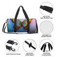 thumbnail image 6 of KLL Oil Painting Beautiful Butterfly Duffle Bag For Men Women Sport Gym Fitness Tote Travel Training Workout Basketball Football Weekender, 6 of 8